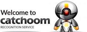 Botón de registro en el Catchoom Recognition Service
